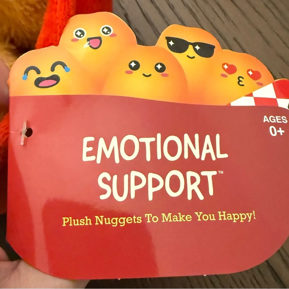 What Do You Meme Emotional Support Chicken Nuggets Set of 5 Plushies